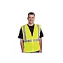 Protective Industrial Products High Visibility Sleeveless Safety Vest, ANSI Class R2, Lime Yellow, 3XL (302-MVGZ4PLY-3X)~#|#~sp42803585_sc7