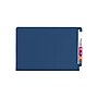 Smead End Tab Pressboard Classification Folders with SafeSHIELD Fasteners, Legal Size, Dark Blue, 10/Box (29784)~#|#~sp42803908_sc7