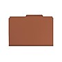 Smead Pressboard Classification Folders with SafeSHIELD Fasteners, 2" Expansion, Legal Size, Red, 10/Box (19079)~#|#~sp42803920_sc7