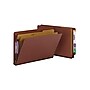 Smead 50% Recycled End Tab Pressboard Classification Folders, Legal Size, 2 Dividers, Red, 10/Box ~#|#~sp42804420_sc7
