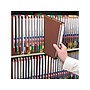 Smead 50% Recycled End Tab Pressboard Classification Folders, Legal Size, 2 Dividers, Red, 10/Box ~#|#~sp42804428_sc7