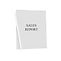 C-Line Slide Locking Report Covers, Letter, Clear with White Bar, 50/Box (32557)~#|#~sp42804469_sc7