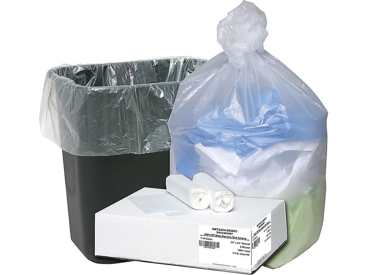 thumbnail image 2 of Genuine Joe Maximum Strength Trash Bags - 30 Gallon Black Liners, 1.55 Mil Thick (50 Count) 2 of 6