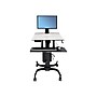 Ergotron WorkFit-C Single LD Sit-Stand Workstation, Fits Up to 24" Display~#|#~sp42824448_sc7