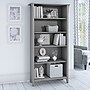 Bush Furniture Salinas 5 Shelf Bookcase, Cape Cod Gray (SAB132CG-03)~#|#~sp43117730_sc7