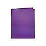 Oxford Twin Laminated Folders, Metallic Purple, 25/Box (OXF 5049526)~#|#~sp43801569_sc7