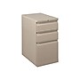 HON Flagship 3-Drawer Mobile Vertical File Cabinet, Letter Size, Lockable, 28"H x 15"W x 22.88"D, Putty (HON18723RL)~#|#~sp43802118_sc7
