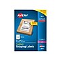 Avery TrueBlock Laser Shipping Labels, 5 1/2" x 8 1/2", White, 500 Labels/Pack (5912)~#|#~sp43802220_sc7