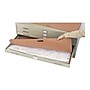Safco 5-Drawer Flat File Cabinet, Lockable, 16.5"H x 53.5"W x 41.5"D, Tropic Sand (4998TSR)~#|#~sp43803177_sc7