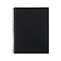 Staples Professional Notebook, 6-1/2" x 9-1/2", 80 Sheets, College Ruled, Black (25144)~#|#~sp43803524_sc7