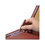 Smead Pressboard Classification Folders, 2" Expansion, Letter Size, 1 Divider, Red, 10/Box (13775)~#|#~sp43804505_sc7