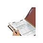 Smead Pressboard Classification Folders, 2" Expansion, Letter Size, 1 Divider, Red, 10/Box (13775)~#|#~sp43804510_sc7