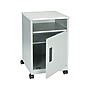 Safco 2-Shelf Metal Mobile Machine Stand with Lockable Wheels, Gray (1871GR)~#|#~sp43805259_sc7