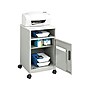 Safco 2-Shelf Metal Mobile Machine Stand with Lockable Wheels, Gray (1871GR)~#|#~sp43805261_sc7