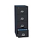 FireKing Classic 4-Drawer Vertical File Cabinet, Fire Resistant, Legal, Black, 31.56"D (4-2131-CBL)~#|#~sp43805827_sc7