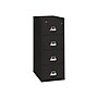FireKing Classic 4-Drawer Vertical File Cabinet, Fire Resistant, Letter, Black, 31.56"D Dock (4-1831-CBL)~#|#~sp43805828_sc7