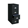 FireKing Classic 4-Drawer Vertical File Cabinet, Fire Resistant, Letter, Black, 31.56"D Dock (4-1831-CBL)~#|#~sp43805830_sc7