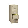 FireKing Classic 4-Drawer Vertical File Cabinet, Fire Resistant, Letter, Parchment, 31.56"D (4-1831-CPA)~#|#~sp43805834_sc7