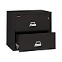 FireKing Classic 2-Drawer Lateral File Cabinet, Fire Resistant, Letter/Legal, Black, 31.19"W (2-3122-CBL)~#|#~sp43805850_sc7