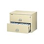 FireKing Classic 2-Drawer Lateral File Cabinet, Fire Resistant, Letter/Legal, Beige, 37.5"W (2-3822-CPA)~#|#~sp43805873_sc7