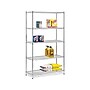 Honey-Can-Do 5-Shelf Metal Unit, 42"W, Chrome (SHF-01441)~#|#~sp43805949_sc7