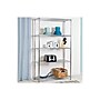 Honey-Can-Do 5-Shelf Metal Unit, 42"W, Chrome (SHF-01441)~#|#~sp43805951_sc7