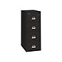 FireKing Classic 4-Drawer Vertical File Cabinet, Fire Resistant, Legal, Black, 31.56"D (4-2131-CBL)~#|#~sp43806215_sc7