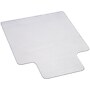Deflect-O EconoMat Carpet Chair Mat with Lip, 36" x 48'', Low-Pile, Clear (CM11112)~#|#~sp43806406_sc7