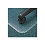Deflect-O DuraMat Carpet Chair Mat with Lip, 36" x 48'', Low-Pile, Clear (DEFCM13113)~#|#~sp43806432_sc7