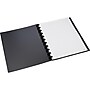 Staples Arc Customizable Poly Notebook, 9-3/8" x 11-1/4", 60 Sheets, Narrow Ruled, Black (20009)~#|#~sp43807084_sc7
