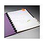 Staples Arc Customizable Poly Notebook, 9-3/8" x 11-1/4", 60 Sheets, Narrow Ruled, Black (20009)~#|#~sp43807085_sc7