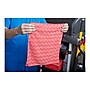 Rubbermaid HYGEN Microfiber Cleaning Rags, 16" x 16", Red, 12 Rags/Pack (RCPQ620RED)~#|#~sp43807347_sc7