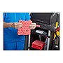 Rubbermaid HYGEN Microfiber Cleaning Rags, 16" x 16", Red, 12 Rags/Pack (RCPQ620RED)~#|#~sp43807349_sc7