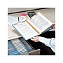 Smead Pressboard Classification Folders with SafeSHIELD Fasteners, 2" Expansion, Letter Size, 2 Dividers, Blue, 10/Box  (14030)~#|#~sp43812427_sc7