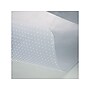 Deflect-O EconoMat 46" x 60'' Rectangular Chair Mat for Carpet, Vinyl (CM11442F)~#|#~sp43812644_sc7