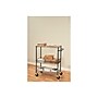 Alera 3-Shelf Wire Mobile Utility Cart with Lockable Wheels, Black (ALESW543018BA)~#|#~sp43813086_sc7