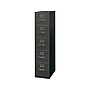 HON 310 Series 5-Drawer Vertical File Cabinet, Letter Size, Lockable, 60"H x 15"W x 26.5"D, Black (HON315PP)~#|#~sp43813142_sc7