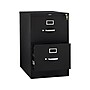 HON 310 Series 2-Drawer Vertical File Cabinet, Legal Size, Lockable, 29"H x 18.25"W x 26.5"D, Black (HON312CPP)~#|#~sp43813151_sc7
