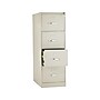 HON 310 Series 4-Drawer Vertical File Cabinet, Legal Size, Lockable, 52"H x 18.25"W x 26.5"D, Putty (HON314CPL)~#|#~sp43813154_sc7