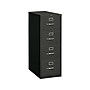 HON 310 Series 4-Drawer Vertical File Cabinet, Legal Size, Lockable, 52"H x 18.25"W x 26.5"D, Black (HON314CPP)~#|#~sp43813157_sc7