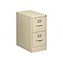 HON 510 Series 2-Drawer Vertical File Cabinet, Locking, Letter, Putty/Beige, 25"D (HON512PL)~#|#~sp43813165_sc7