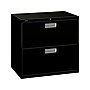 HON Brigade 600 Series 2-Drawer Lateral File Cabinet, Locking, Letter/Legal, Black, 30"W (H672.L.P)~#|#~sp43813203_sc7