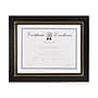 Staples® 8.5" x 11" Faux Leather/Leather Certificate Frames, Leatherette, 2/Pack (ST18382-CC) ~#|#~sp43814507_sc7