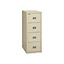 FireKing Patriot 4-Drawer Vertical File Cabinet, Fire Resistant, Letter/Legal, Beige, 25"D DOCK(4P1825-CPA)~#|#~sp43814939_sc7