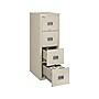 FireKing Patriot 4-Drawer Vertical File Cabinet, Fire Resistant, Letter/Legal, Beige, 25"D DOCK(4P1825-CPA)~#|#~sp43814940_sc7