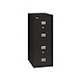 FireKing Patriot 4-Drawer Vertical File Cabinet, Fire Resistant, Letter, Black, 31.56"D (4P1831-CBL)~#|#~sp43814942_sc7