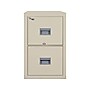 FireKing Patriot 2-Drawer Vertical File Cabinet, Fire Resistant, Letter/Legal, Beige, 25"D (2P1825-CPA)~#|#~sp43814950_sc7