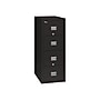 FireKing Patriot 4-Drawer Vertical File Cabinet, Fire Resistant, Letter/Legal, Black, 25"D INSIDE (4P1825-CBL)~#|#~sp43814956_sc7