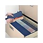 Smead Classification Folders with SafeSHIELD Fasteners, 2" Expansion, Letter Size, 2 Dividers, Dark Blue, 10/Box  (14032)~#|#~sp43815161_sc7