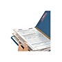 Smead Classification Folders with SafeSHIELD Fasteners, 2" Expansion, Letter Size, 2 Dividers, Dark Blue, 10/Box  (14032)~#|#~sp43815162_sc7